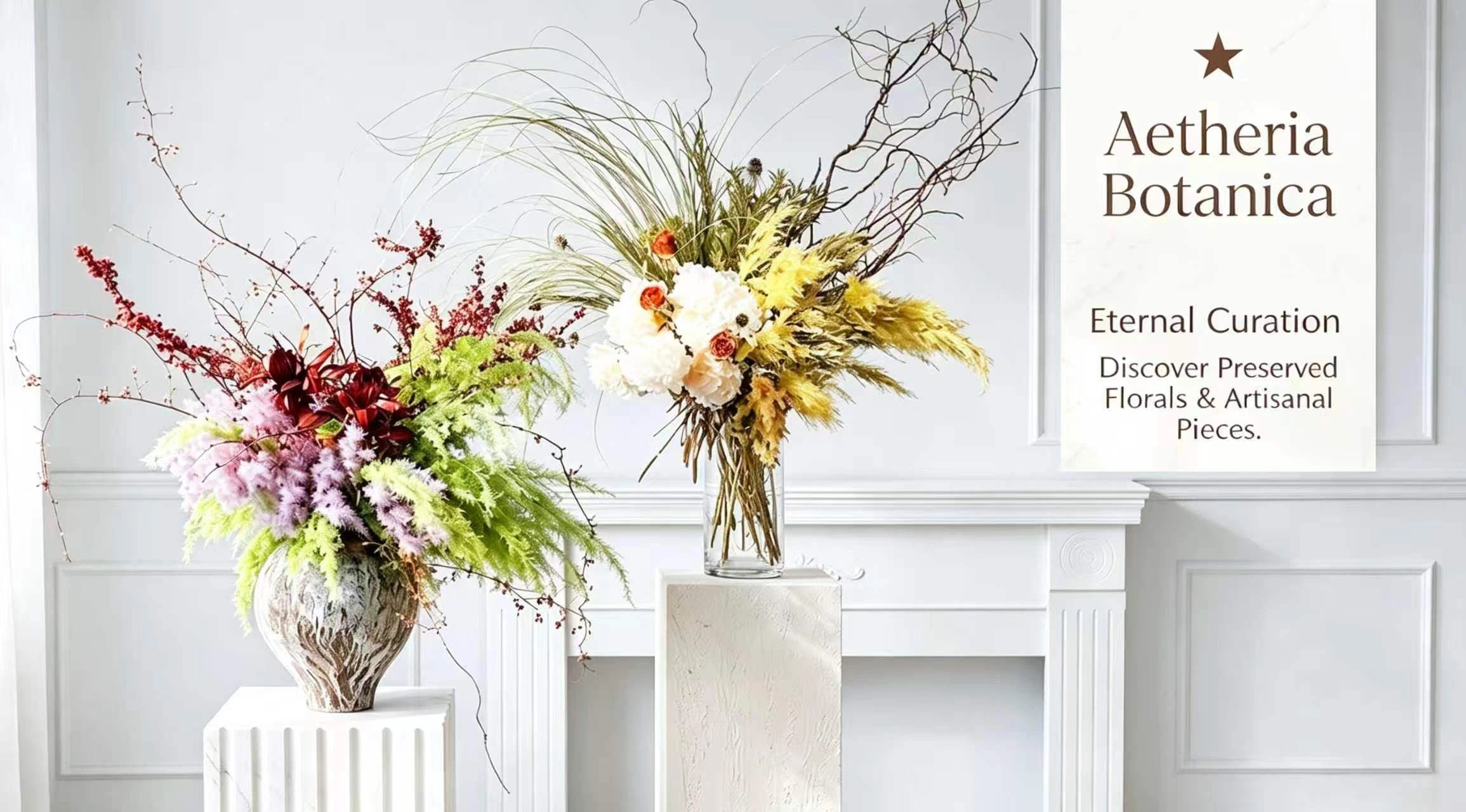 Aetheria Botanica Eternal Curation 乾花永生花藝術陳列 RoyalSpl Florist